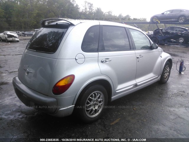 3C4FY48B92T309617 - 2002 CHRYSLER PT CRUISER CLASSIC SILVER photo 4