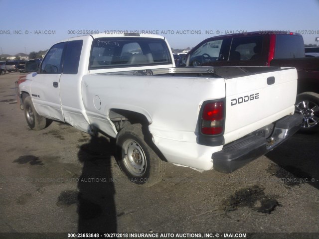 3B7HC12Y3XG175769 - 1999 DODGE RAM 1500 WHITE photo 3