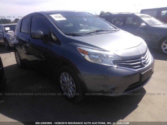 3N1CE2CP0GL368567 - 2016 NISSAN VERSA NOTE S/S PLUS/SV/SL/SR GRAY photo 1