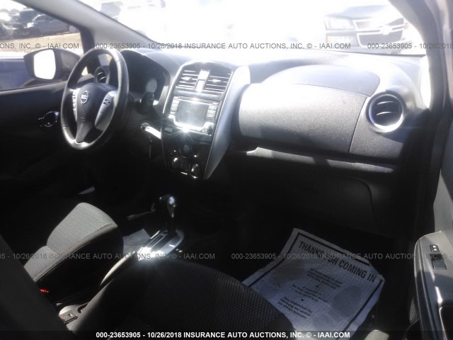 3N1CE2CP0GL368567 - 2016 NISSAN VERSA NOTE S/S PLUS/SV/SL/SR GRAY photo 5