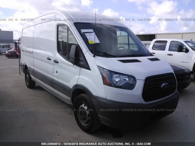 1FTYR2CM3JKA01667 - 2018 FORD TRANSIT T-250 WHITE photo 1