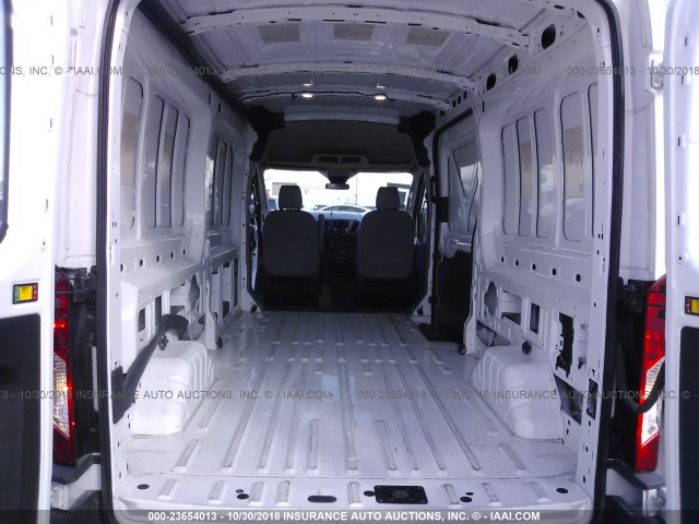 1FTYR2CM3JKA01667 - 2018 FORD TRANSIT T-250 WHITE photo 8