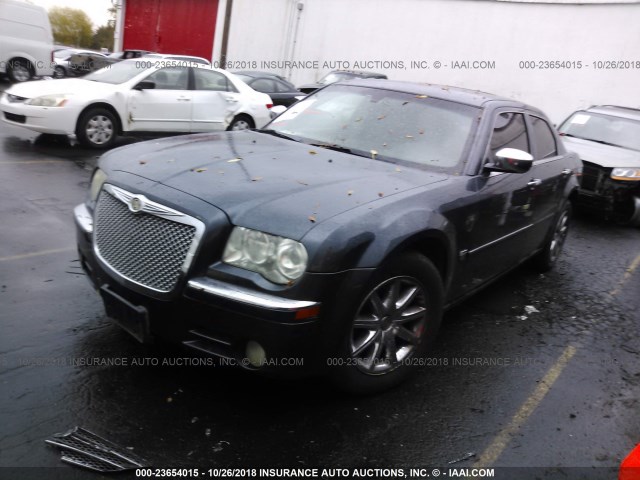 2C3KA63H87H812490 - 2007 CHRYSLER 300C BLUE photo 2