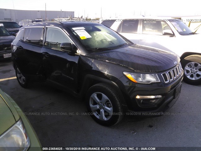 3C4NJDBB6HT679764 - 2017 JEEP COMPASS LATITUDE 黑色 照片 1