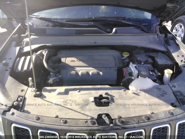 3C4NJDBB6HT679764 - 2017 JEEP COMPASS LATITUDE 黑色 照片 10