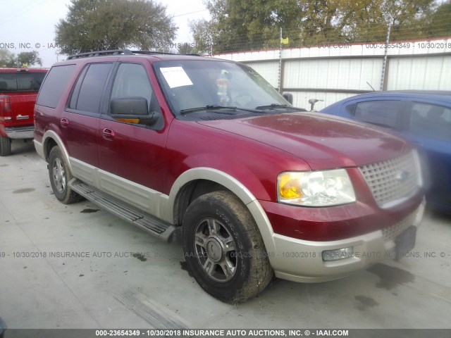 1FMPU17576LB01078 - 2006 FORD EXPEDITION EDDIE BAUER RED photo 1