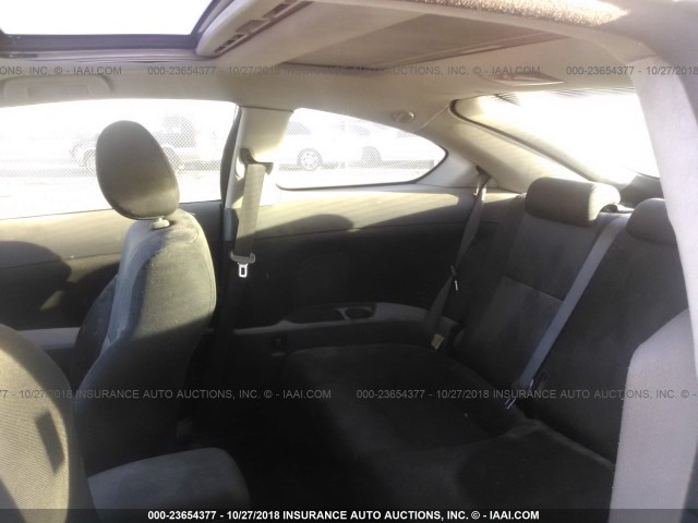 JTKDE177360112921 - 2006 TOYOTA SCION TC 银色 照片 8