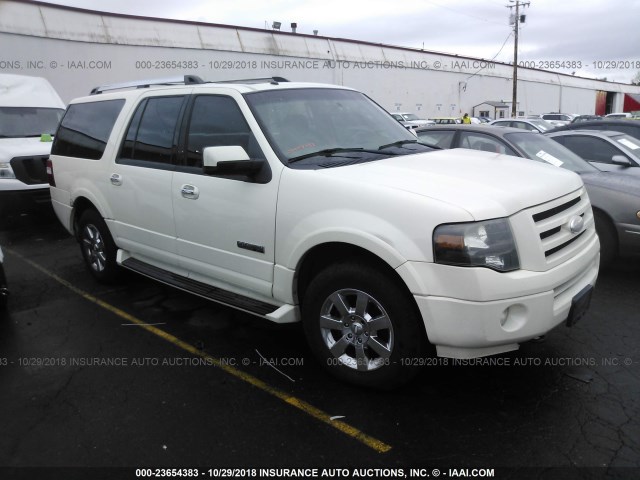 1FMFK20558LA72703 - 2008 FORD EXPEDITION EL LIMITED BEIGE photo 1