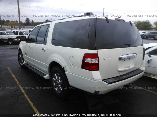 1FMFK20558LA72703 - 2008 FORD EXPEDITION EL LIMITED BEIGE photo 3