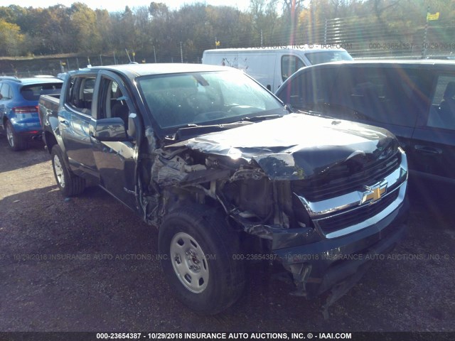 1GCGTCEN6J1117878 - 2018 CHEVROLET COLORADO LT GRAY photo 1