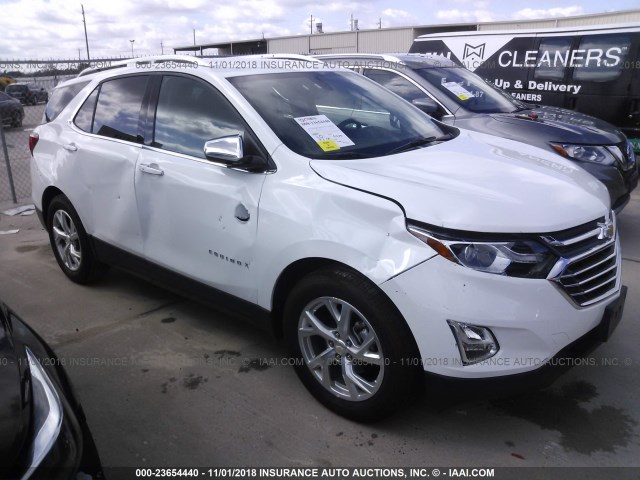 3GNAXMEV8JS633536 - 2018 CHEVROLET EQUINOX PREMIER WHITE photo 1