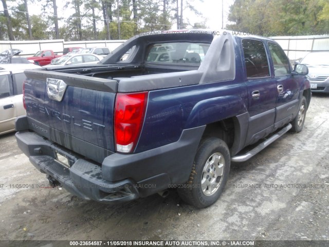 3GNEC12Z26G143851 - 2006 CHEVROLET AVALANCHE C1500 GREEN photo 4