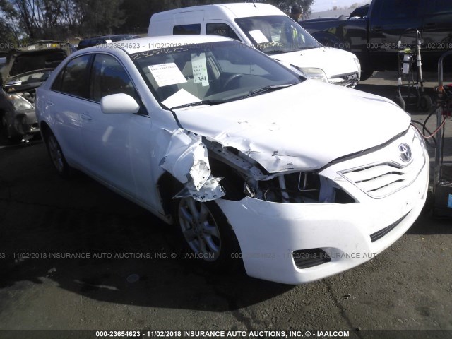 4T1BF3EK3BU635384 - 2011 TOYOTA CAMRY SE/LE/XLE თეთრი ფოტო 1