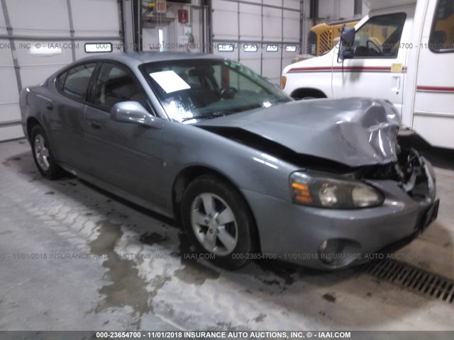 2G2WP552X81154667 - 2008 PONTIAC GRAND PRIX Մոխրագույն լուսանկար 1