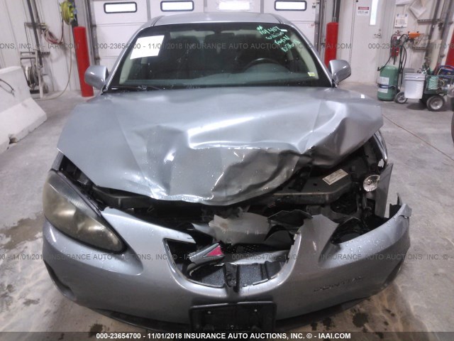 2G2WP552X81154667 - 2008 PONTIAC GRAND PRIX Մոխրագույն լուսանկար 6