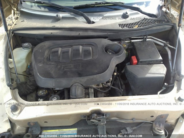 3GNDA13D46S577304 - 2006 CHEVROLET HHR LS Dorado foto 10