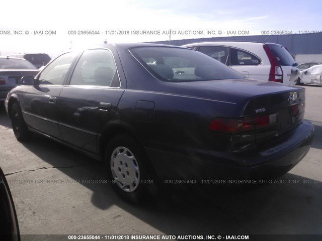4T1BG22K3VU779212 - 1997 TOYOTA CAMRY CE/LE/XLE 蓝色 照片 3