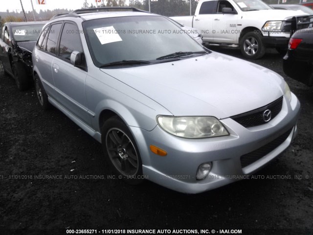 JM1BJ245121481588 - 2002 MAZDA PROTEGE PR5 银色 照片 1