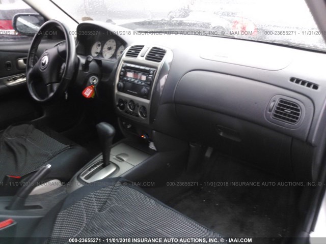 JM1BJ245121481588 - 2002 MAZDA PROTEGE PR5 银色 照片 5