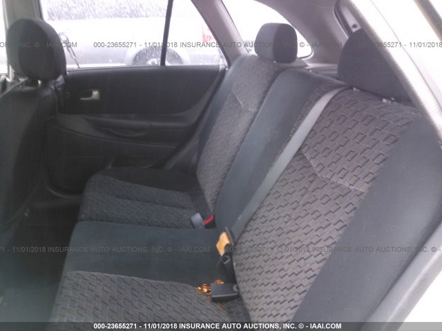 JM1BJ245121481588 - 2002 MAZDA PROTEGE PR5 银色 照片 8