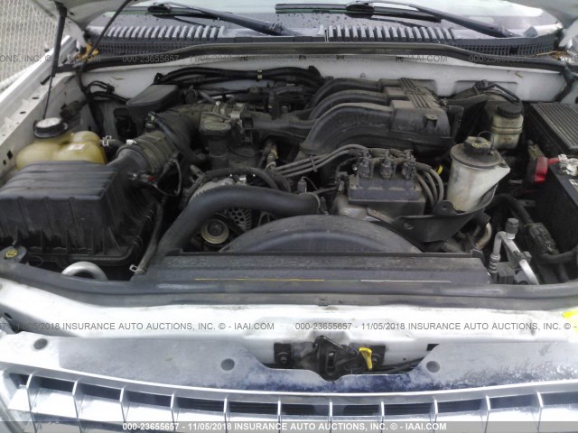 1FMZU73E45ZA47042 - 2005 FORD EXPLORER XLT/XLT SPORT/NBX 白色 照片 10