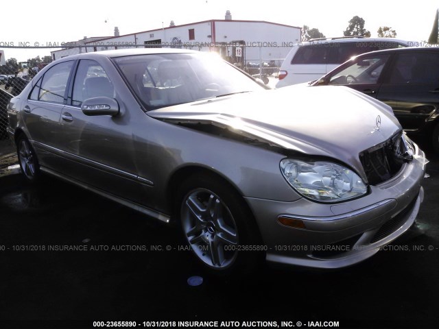 WDBNG70JX6A475479 - 2006 MERCEDES-BENZ S 430 GOLD photo 1