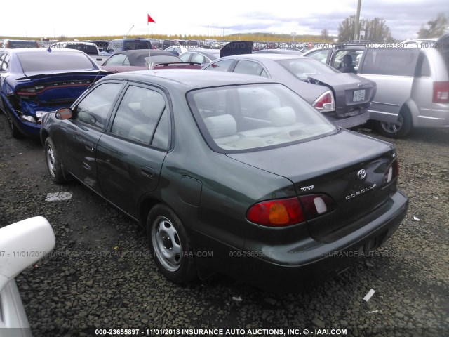 2T1BR12E2YC351782 - 2000 TOYOTA COROLLA VE/CE/LE 绿色 照片 3