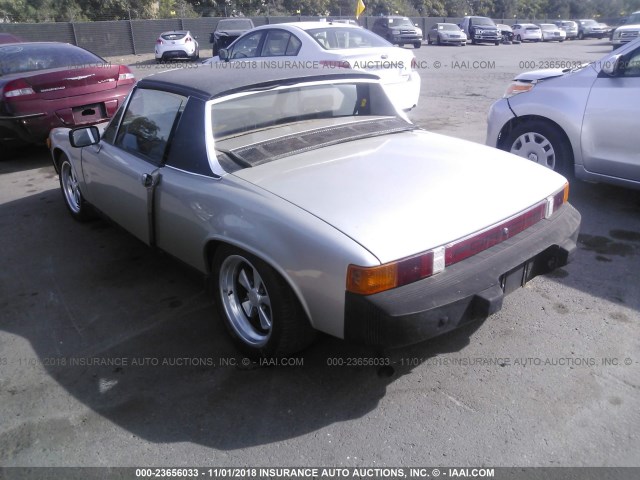 4762900715 - 1976 PORSCHE 9146  SILVER photo 3