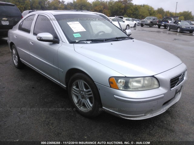 YV1RS592X72635545 - 2007 VOLVO S60 2.5T SILVER photo 1