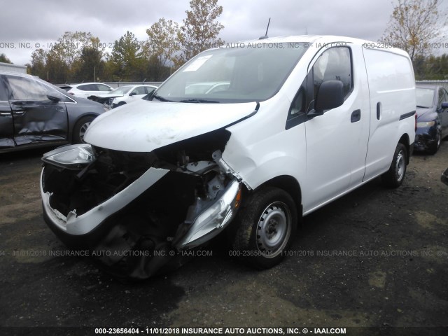 3N6CM0KN9DK696167 - 2013 NISSAN NV200 2.5S/2.5SV WHITE photo 2