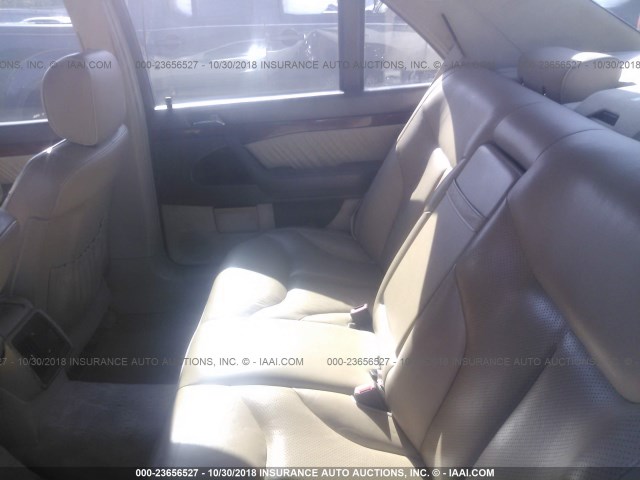 WDBGA43E8TA309920 - 1996 MERCEDES-BENZ S 420 WHITE photo 8