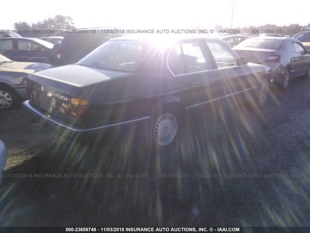 WBAGB4318J3211111 - 1988 BMW 735 I AUTOMATIC BLACK photo 4