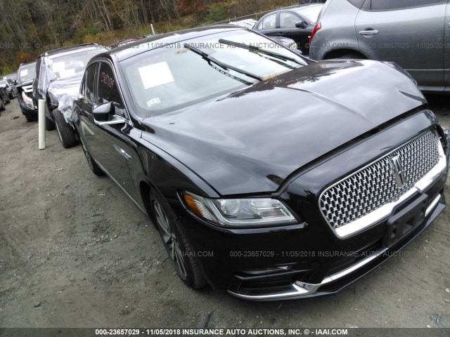 1LN6L9HK1J5602692 - 2018 LINCOLN CONTINENTAL  BLACK photo 1