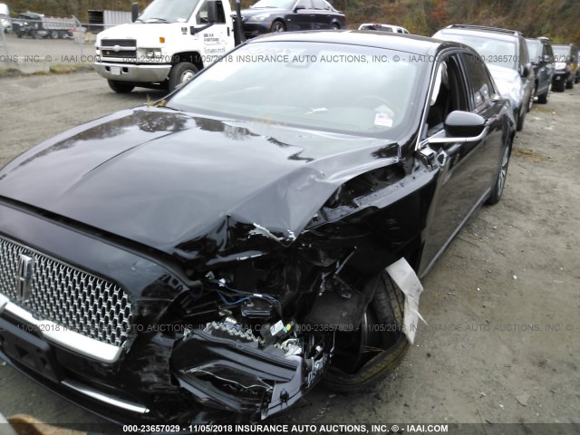 1LN6L9HK1J5602692 - 2018 LINCOLN CONTINENTAL  BLACK photo 6