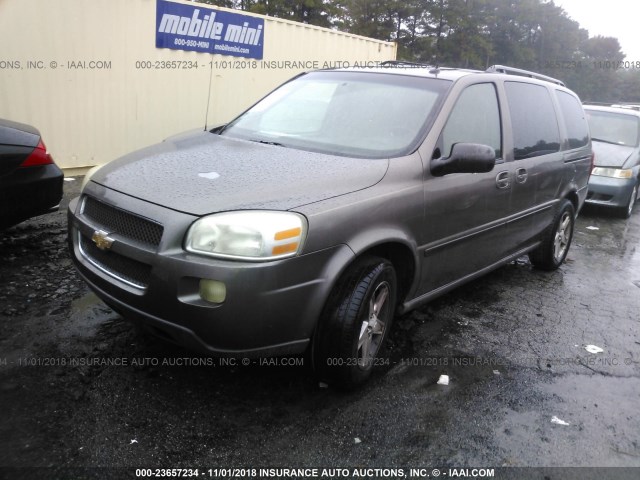 1GNDV23L85D287227 - 2005 CHEVROLET UPLANDER LS BROWN photo 2
