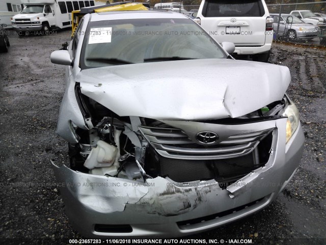 4T1BE46K89U372701 - 2009 TOYOTA CAMRY SE/LE/XLE SILVER photo 6
