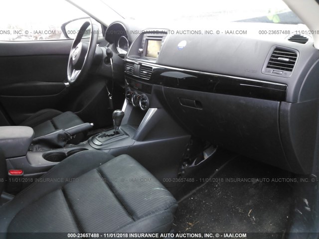 JM3KE2CE9D0112578 - 2013 MAZDA CX-5 TOURING Синий фото 5