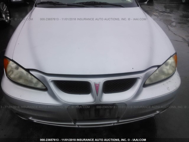 1G2NE52E45M243571 - 2005 PONTIAC GRAND AM SE SILVER photo 6