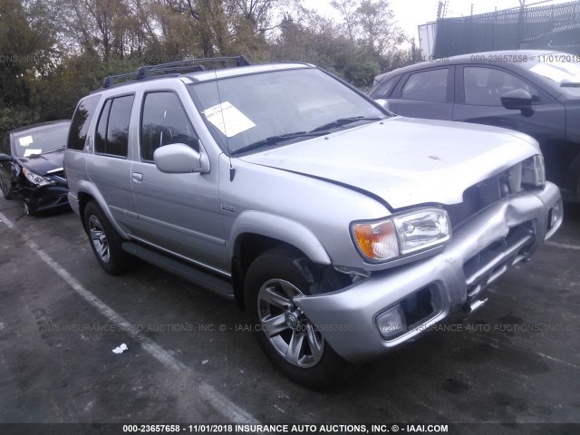 JN8DR09134W902990 - 2004 NISSAN PATHFINDER LE/SE SILVER photo 1