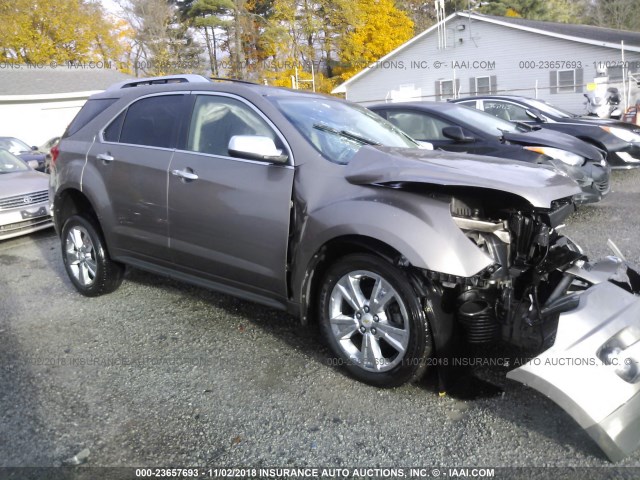 2CNFLFE51B6267629 - 2011 CHEVROLET EQUINOX LTZ Pewter photo 1