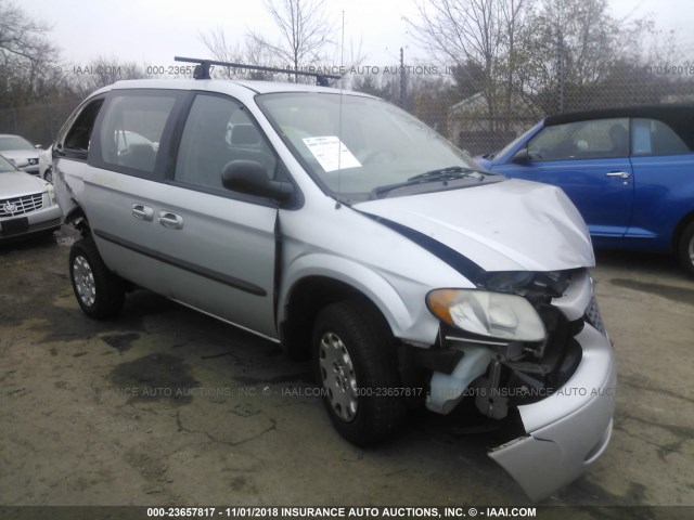 1C4GJ25B13B157045 - 2003 CHRYSLER VOYAGER SILVER photo 1