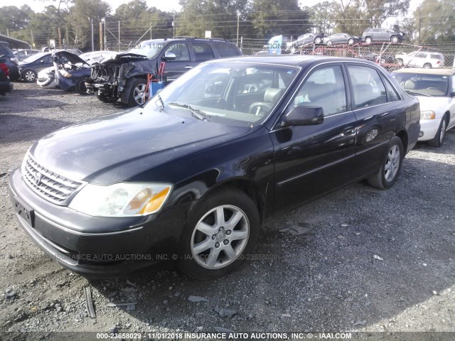 4T1BF28B84U358613 - 2004 TOYOTA AVALON XL/XLS BLACK photo 2