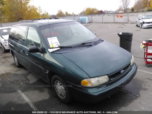 2FMDA5147SBB06343 - 1995 FORD WINDSTAR WAGON GREEN photo 1