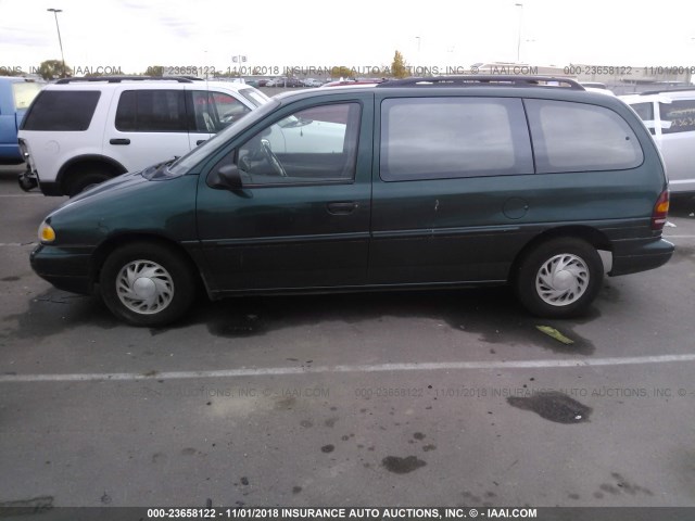 2FMDA5147SBB06343 - 1995 FORD WINDSTAR WAGON GREEN photo 6