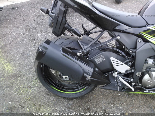 JKBZXJE19GA020820 - 2016 KAWASAKI ZX636 E GREEN photo 6