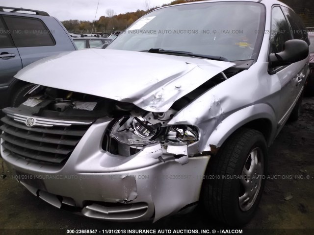 2A4GP54L36R845171 - 2006 CHRYSLER TOWN & COUNTRY TOURING SILVER photo 6