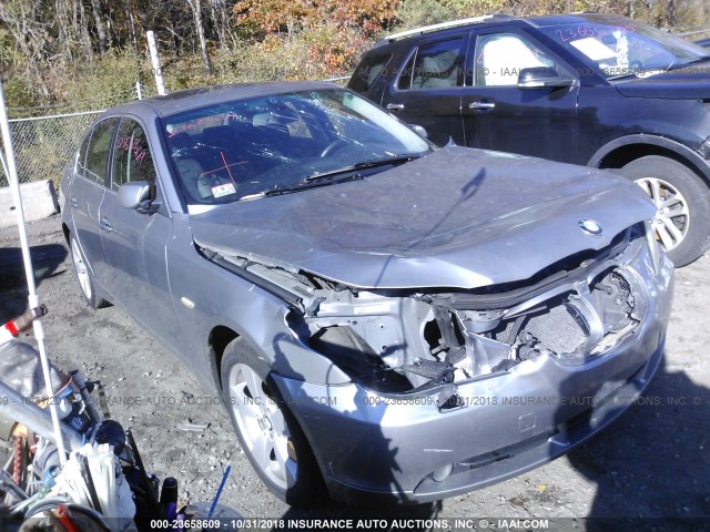 WBANF73546CG68735 - 2006 BMW 530 XI GRAY photo 1