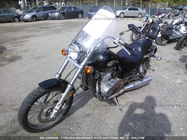 JKAENVC188A208068 - 2008 KAWASAKI EN500 C BLACK photo 2