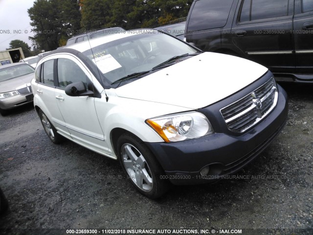 1B3HE78K97D240364 - 2007 DODGE CALIBER R/T WHITE photo 1