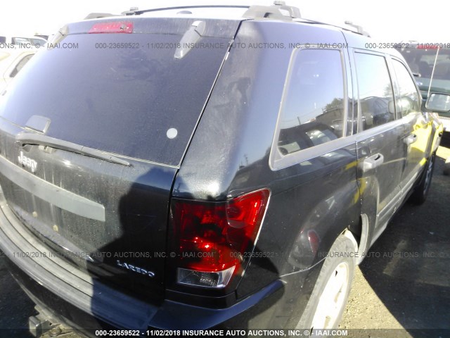 1J4GR48K65C614312 - 2005 JEEP GRAND CHEROKEE LAREDO/COLUMBIA/FREEDOM 黑色 照片 4